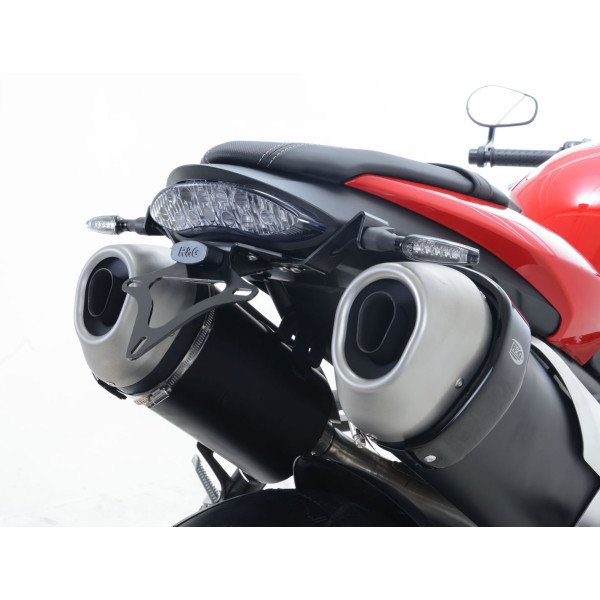 R&G Tail Tidy for the Triumph Speed Triple S '16- / Speed Triple R '16-'17 (not compatible with Arrow exhausts - please see LP0253BK)